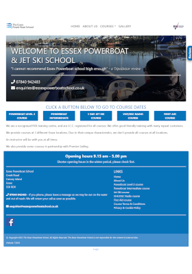The Essex Powerboat School